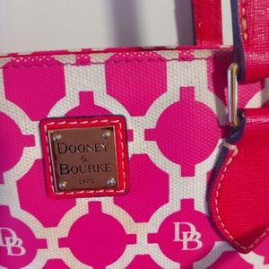 Dooney and bourke beautiful hot pink colored handbag